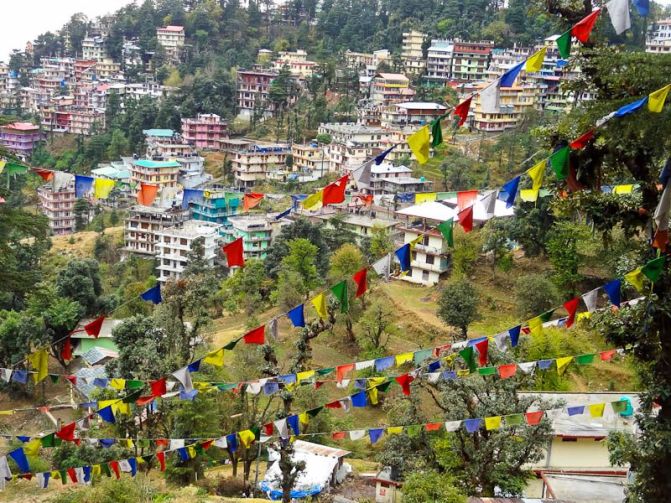 Teachings with the 14th Dalai Lama-Dharamsala, Himalayas ©Rita Minassian